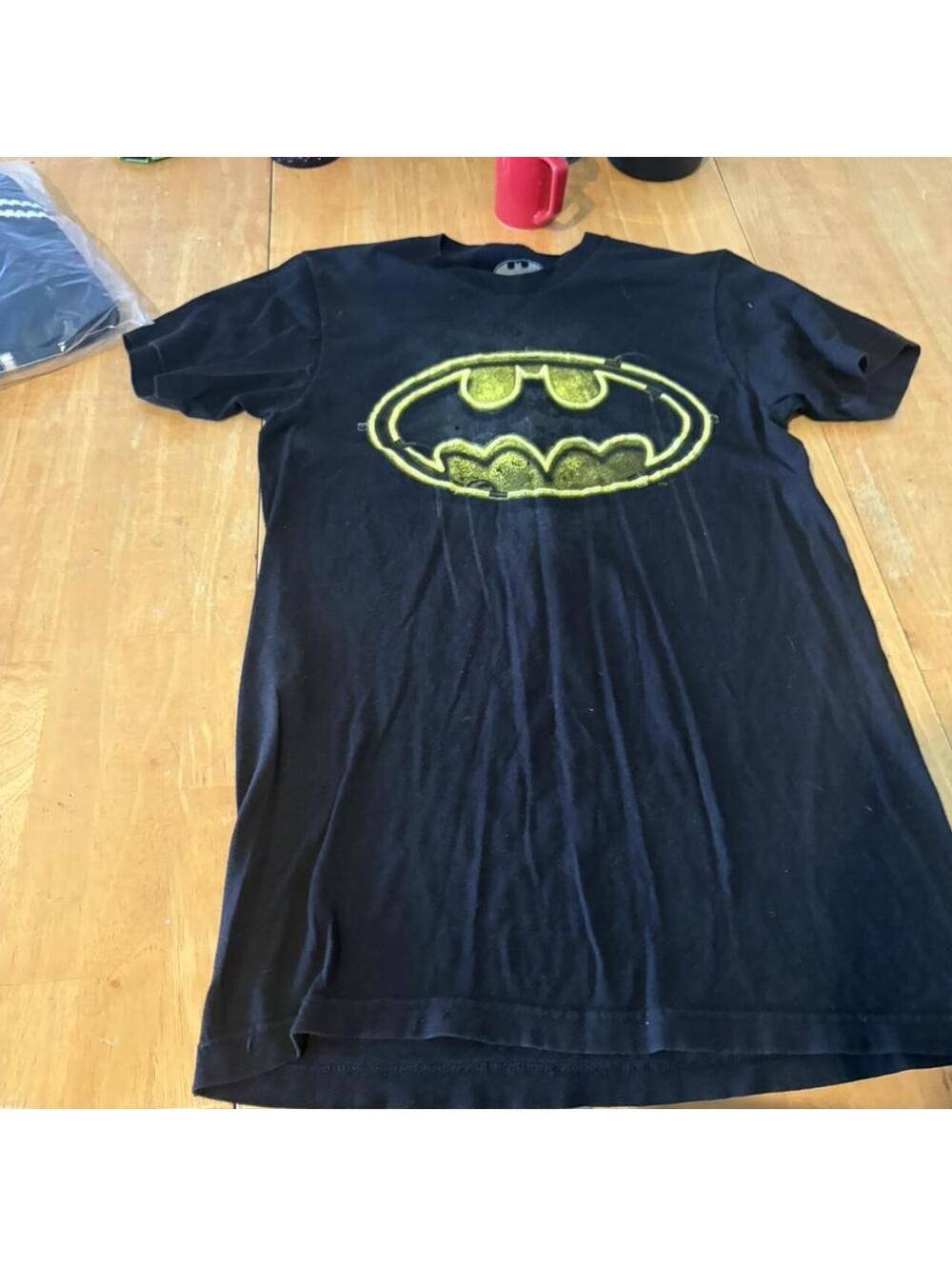 Batman Black Graphic T-Shirt Size Small